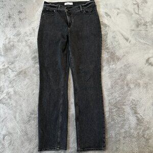 Abercrombie & Fitch The 90's Slim Straight Ultra High Rise Crossover Jeans 29/8